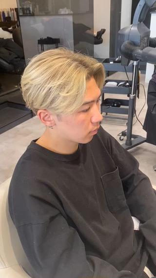 メンズ 韓国風メンズヘア💫 ツイスパ💫saraのヘアスタイル