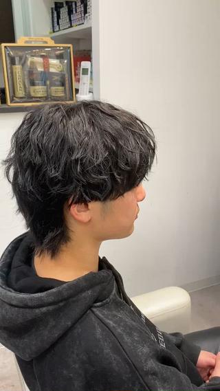 メンズ 韓国風メンズヘア💫 ツイスパ💫saraのヘアスタイル