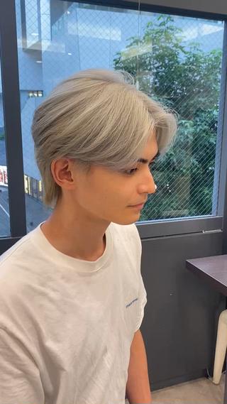 カラー メンズ 韓国風メンズヘア💫 ツイスパ💫saraのヘアスタイル