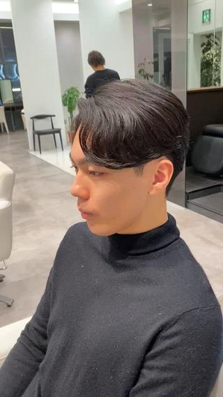 メンズ 韓国風メンズヘア💫 ツイスパ💫saraのヘアスタイル
