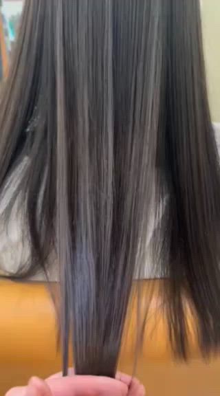 ロング 岩崎 秀之のヘアスタイル