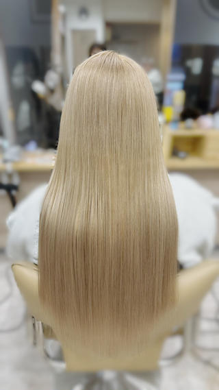 ロング エクステ＆カラー専門 羽エクステ　新大久保のヘアスタイル
