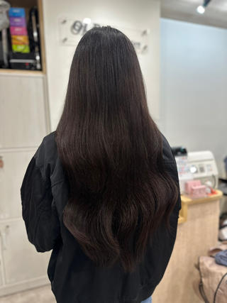 ロング エクステ＆カラー専門 羽エクステ　新大久保のヘアスタイル