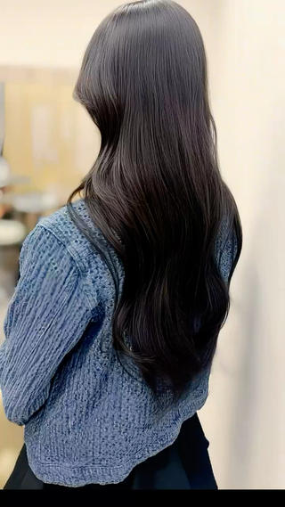 ロング エクステ＆カラー専門 羽エクステ　新大久保のヘアスタイル