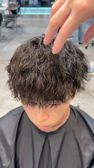 縦落ちパーマタオルドライのみ！！
タオルドライで決まります 