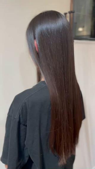 ロング 藤田 華奏のヘアスタイル