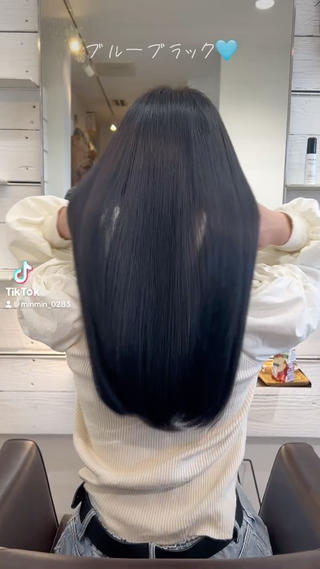 セミロング 三原 つばさのヘアスタイル