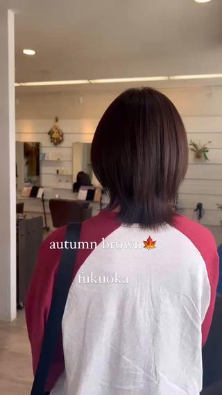 ミディアム 三原 つばさのヘアスタイル