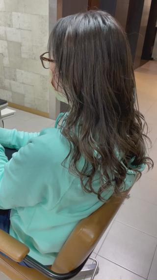 シークレットカラーで透明感を出しました！ 