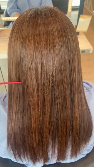 セミロング Lond  Clan所属・浅井 琥珀のヘアスタイル