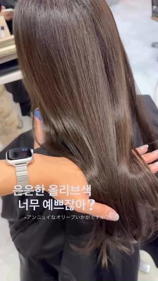 ロング カラー SALOWIN梅田茶屋町Suite店所属・韓国美容室出身 🌹Sana/梅田のヘアスタイル