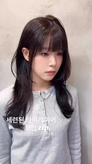 ロング カラー SALOWIN梅田茶屋町Suite店所属・韓国美容室出身 🌹Sana/梅田のヘアスタイル