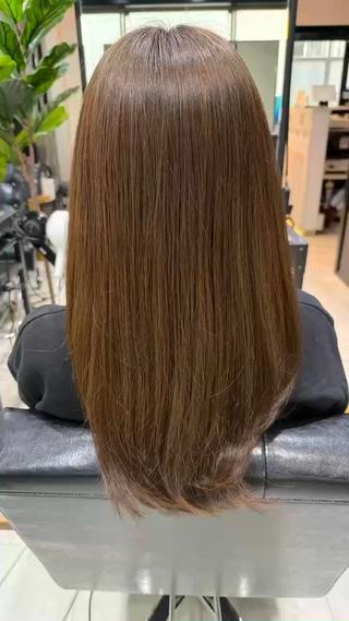 セミロング 柳井 準平のヘアスタイル