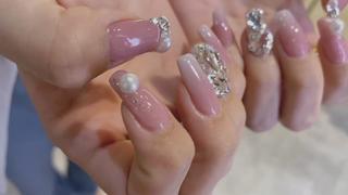 女の子らしい可愛いネイル♡ 