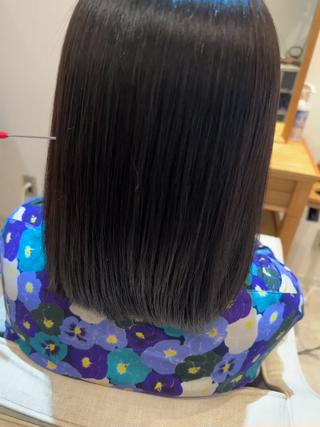 ミディアム AUBEHAIRpeony所属・山形酸性ストレート 古川✂︎のヘアスタイル