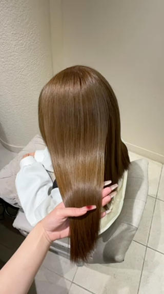 カラー ハイトーン✨艶髪💘 💘 AYANO💘のヘアスタイル
