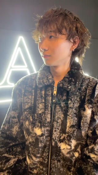 黒髪から茶髪に(★>U<★)