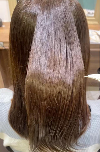 ロング カラー 内匠 愛美/Ash池上店のヘアスタイル