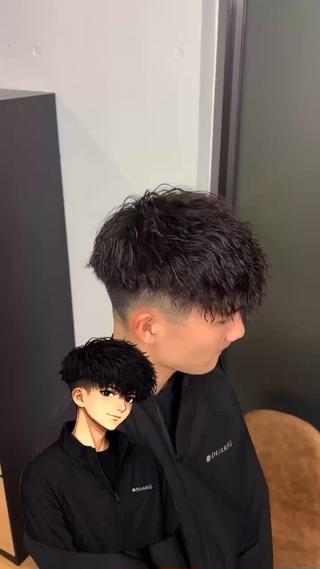 メンズ シエル岡山店所属・ボブ／ハイトーン /岡山駅前/上野陸のヘアスタイル