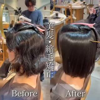 ショート 髪質改善/艶カラー 涼夏🎀のヘアスタイル
