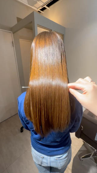 カラー+髪質改善トリートメント