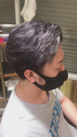 ショート カラー メンズ SEA BELLE YASUのヘアスタイル