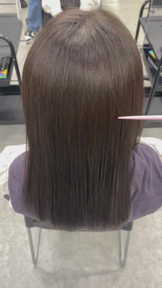 髪質改善でサラサラの艶髪に 