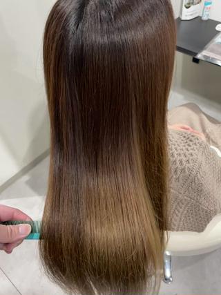 ロング シェアハピ 隼人のヘアスタイル