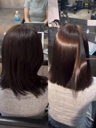 うる艶縮毛矯正 