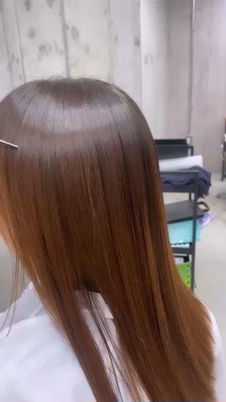 縮毛矯正特有の嫌な匂いは残しません 