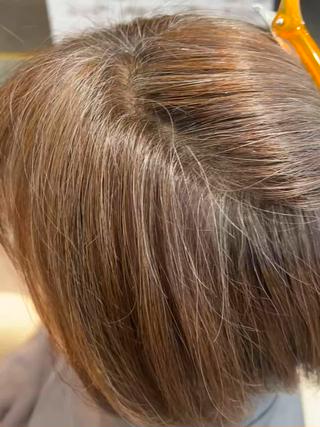ミディアム カラー 大人女性のお悩み改善 大塚綾のヘアスタイル