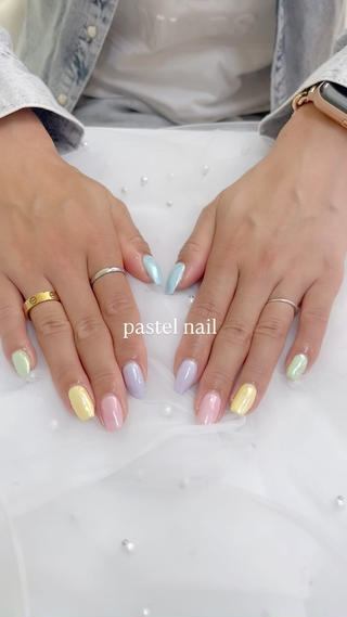 ネイル 坪山 美優のネイルデザイン