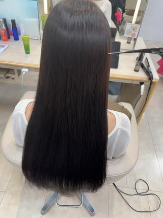 ロング 髪質改善・縮毛矯正 年間1500名担当♪のヘアスタイル