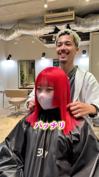 ミディアム カラー 全技術特化 🥇店長JUKIYAのヘアスタイル