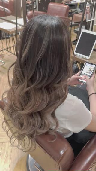 ロング カラー 🤍デザインカラー 特化🤍HIROのヘアスタイル