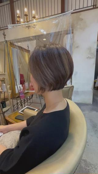 ショートバレイヤージュ