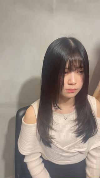 顔周りレイヤーを入れて扱いやすいスタイルにしました!
セットも楽です!