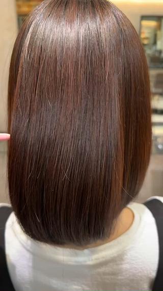 この方のストレートは、ストレートになり過ぎない、自然なストレートです♡

色々なストレートご相談可能です 