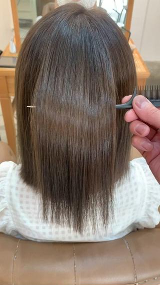 ミディアム ank classic hair【アンククラシックヘアー】所属・メンズスタイル バレイヤージュ　齋藤のヘアスタイル