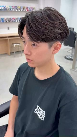 パーマ メンズ 🔥波巻き/ツイスパ 特化🔥メンズパーマのヘアスタイル