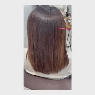 お客様の髪質に合わせてお薬設定いていきます!!
髪質改善矯正!!