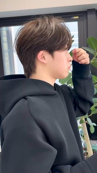 パーマ メンズ ショート/レイヤー /札幌/小山内のヘアスタイル