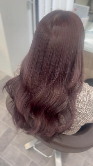 ロング カラー あやの/透明感カラー /カットモデルのヘアスタイル