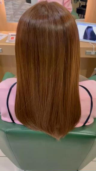 セミロング カラー Laciel両国店 ⭐️響⭐️のヘアスタイル