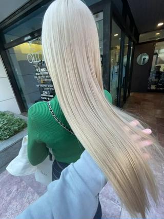 ロング カラー olino 【オリノ】西田辺のヘアスタイル