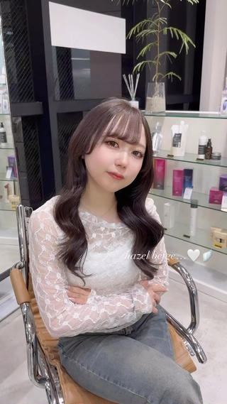 ロング カラー 透明感カラー/ RIKO🌺🥥のヘアスタイル