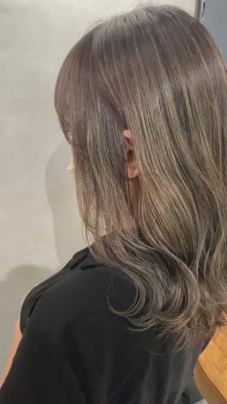 ロング カラー 【髪質改善】 梅田　聡のヘアスタイル