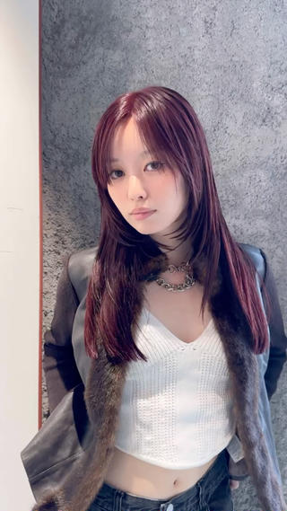 ロング カラー bloc japon所属・ﾌﾞﾚｲｽﾞ˚✧₊⁎ ﾚｲﾔｰToriのヘアスタイル