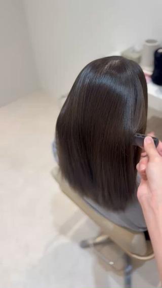 セミロング 大石 和弥のヘアスタイル