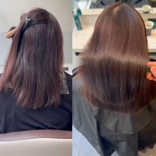 ロング 🌈本物の髪質改善 森田涼平のヘアスタイル